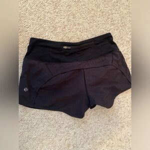 Black Lululemon shorts